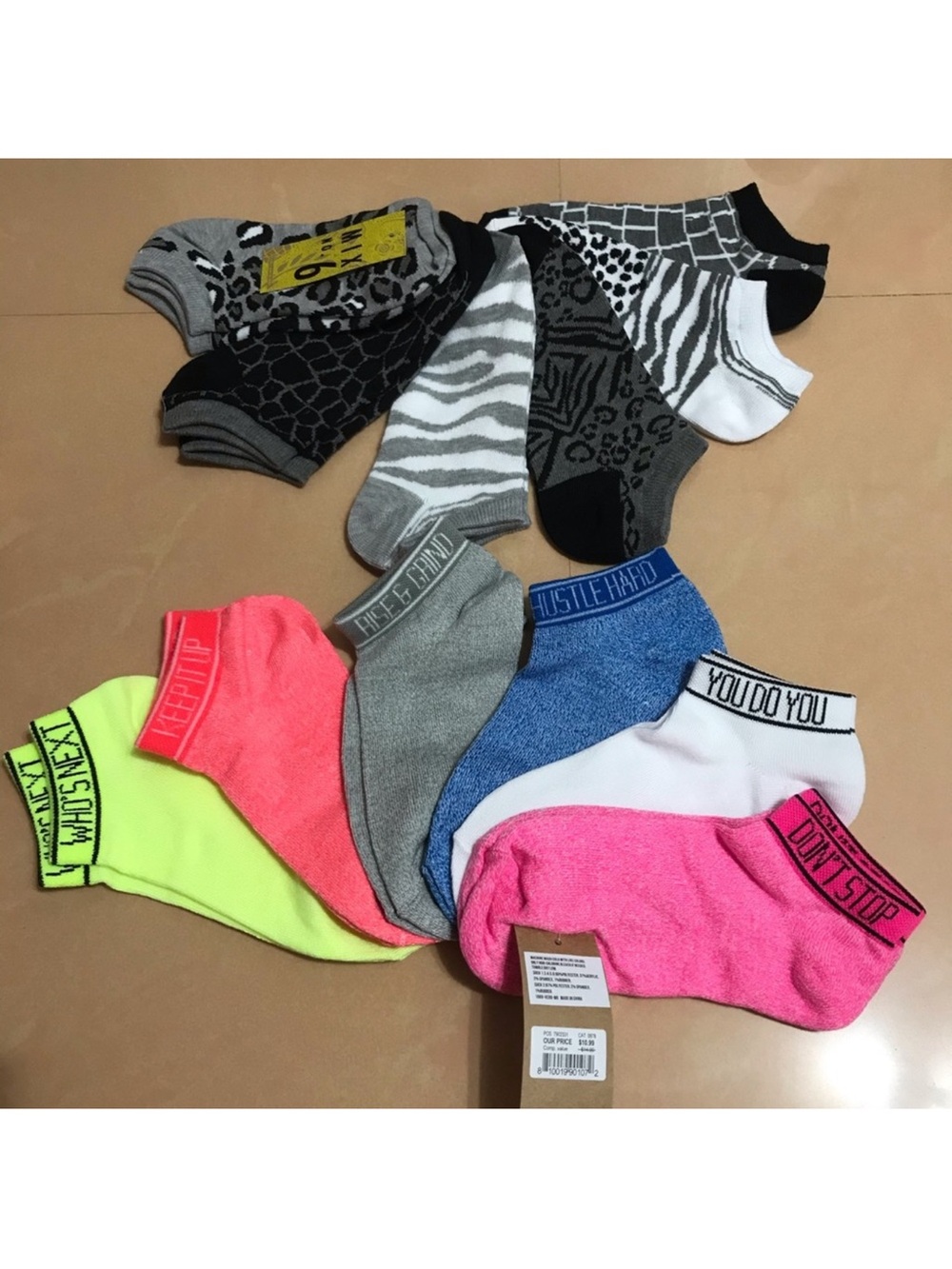 Mix No. 6 No Show Socks Set of 12